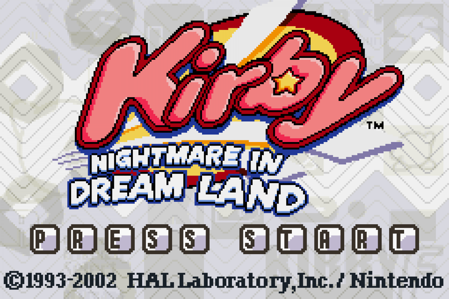 Kirby - Nightmare in Dream Land